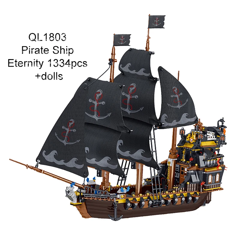 Compatible avec LEGO Technic Bateau Pirate