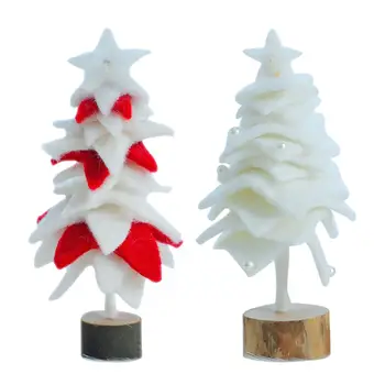 

Felt Christmas Tree Decoration Table Ornament for Home Party Christmas Decoration for New Year Gifts Kids Toys