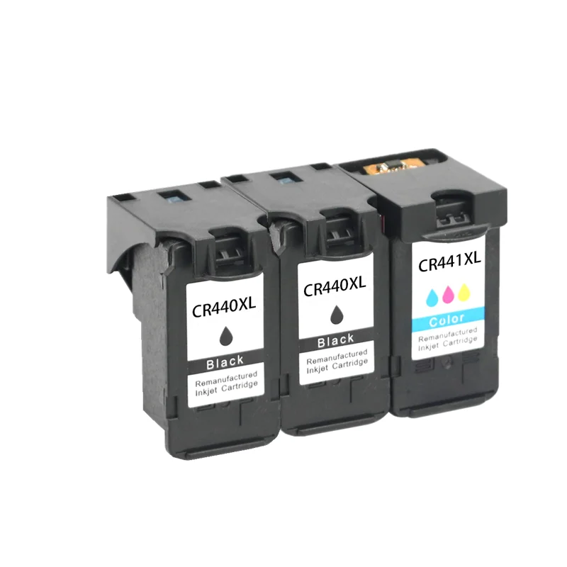 1SET 1BK 3PCS Чернильные картриджи для PG-440 XL PG-440XL PG440 Pixma MX438 MX518 MX378 MX474 MX524 MX534 MX724 MX924 принтер - Цвет: 1SET 1BK 3PCS