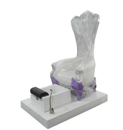 Electric foot massage chair reclining Queen seat Massage chair Spa with basin foot wash Nail soak nail