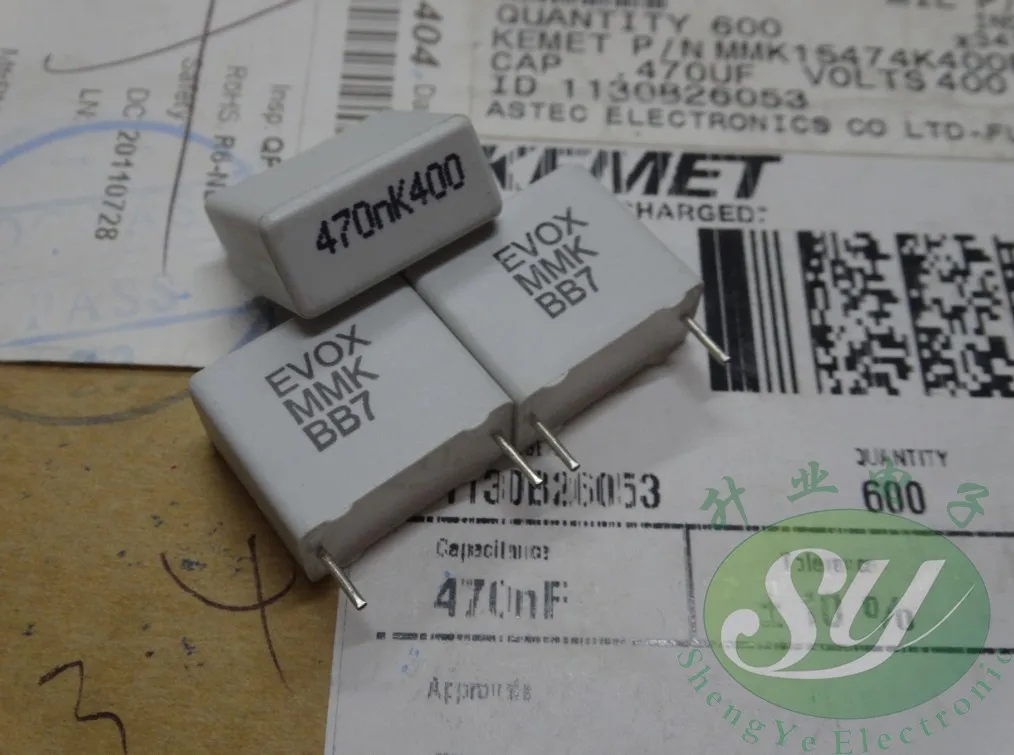 50 шт. EVOX MMK15 0,47 мкФ/400 В 470NFMembrane u47 474 медный контактный емкость 15 мм