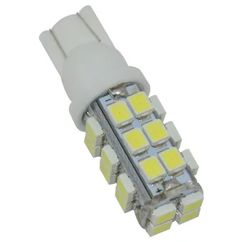 

Safego 1pcs 194 168 T10 28 SMD 1210(3528) Led Car Lighting Led Car W5w T10 LED Signal Indicator Lights Whtie 12V