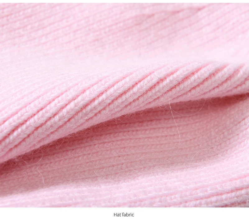 Jxwatcher Lässige Beanie-Mütze für Kinder, Babys, Kinder, warme Kaschmir-Strickmütze, modisch, einfarbig, gestreift, Mütze, Unisex – Detail 11