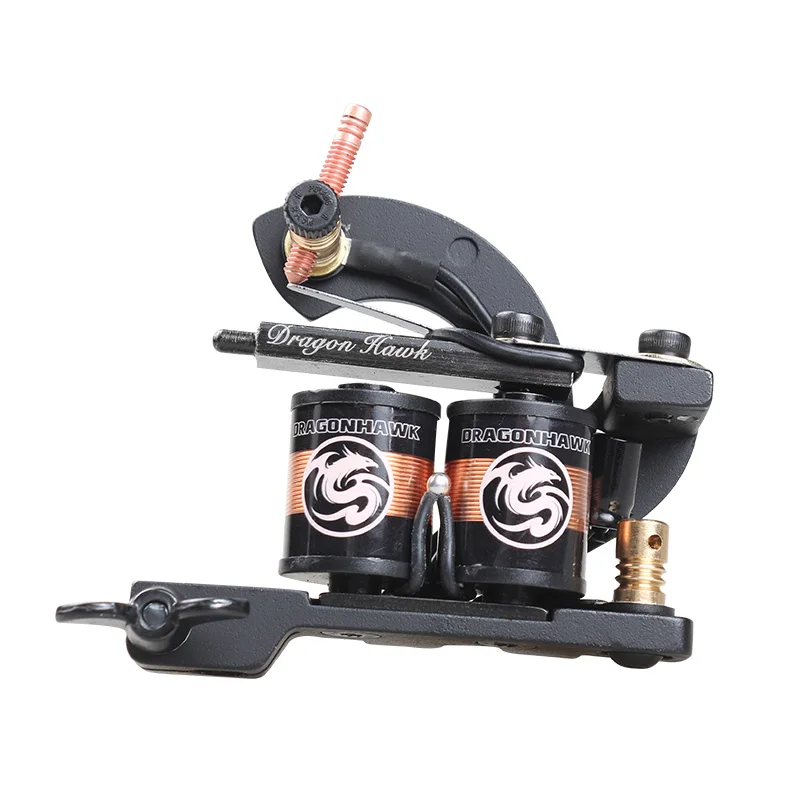 Тату машинка Дракон ястреб 10 катушек|tattoo gun|tattoo machine wrap10 wrap coils |