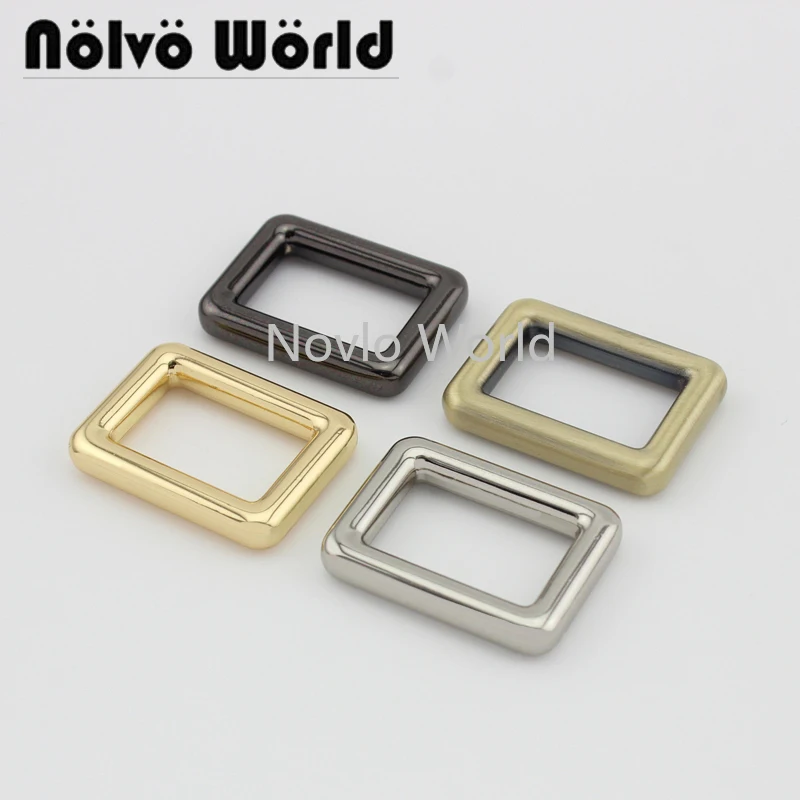 Мир Nolvo 5 20 100шт цветов внутренний 20*12 мм 3/4 &quot металлическая прямоугольная пряжка