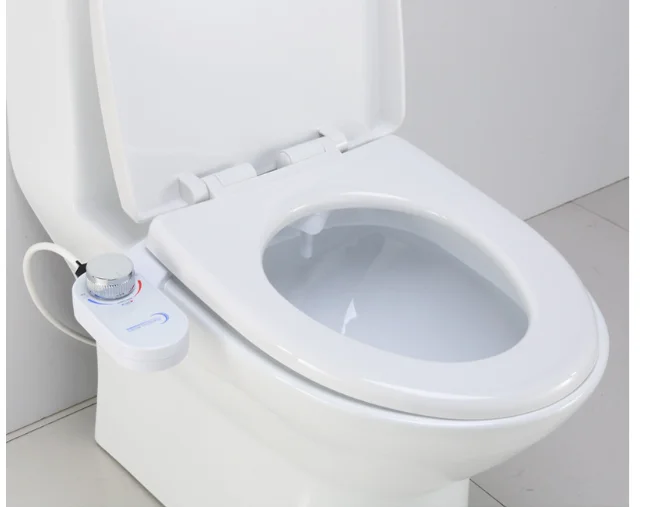 Promise2134 Bidet Without Electric Smart Toilet Cover Butt Rinser Automatic Cleaning Nozzle Water Pressure Adjustable Intelligent Butt Rinser 