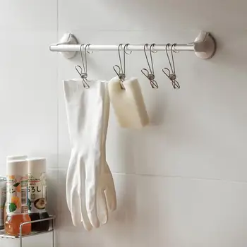 

20 Pcs Stainless Steel Clothes Clips Multi-purpose Windproof Clothespin Wire Clips Clothes Drying Hanger for Clothesline Utility