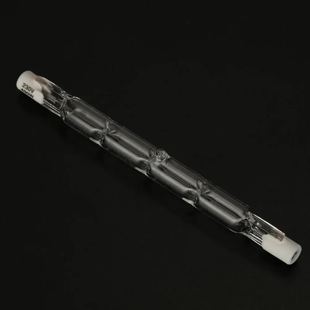 220V-240V Tungsten-Iodine Lamp Lighting Fixture Household Supply Safe Halogen Lamp Indoor Outdoor Transparent Bright