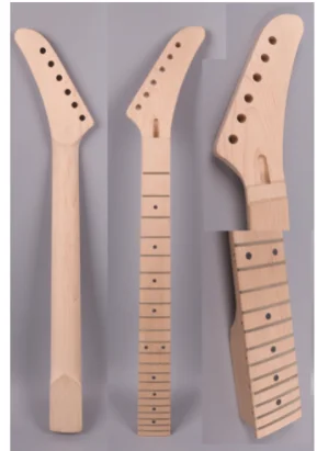 NECK DIY электрогитара тела HH липа гитары тела Замена незавершенный - Цвет: NECK