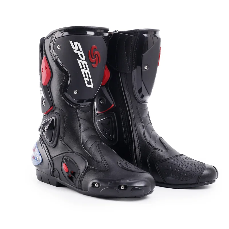 Motorcycle boots microfiber leather off-road bicycle riding shoes shatter-resistant waterproof shoes PRO-BIKER B1001