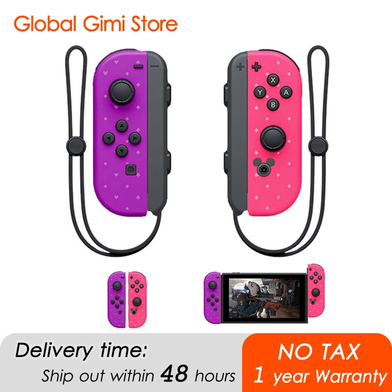 Wireless Switch Control Joycon Nintendo Switch Joy-Con Switch Gamepad Joysticks For Nintend Joy Con L/R Controller Joypad - ANKUX Tech Co., Ltd