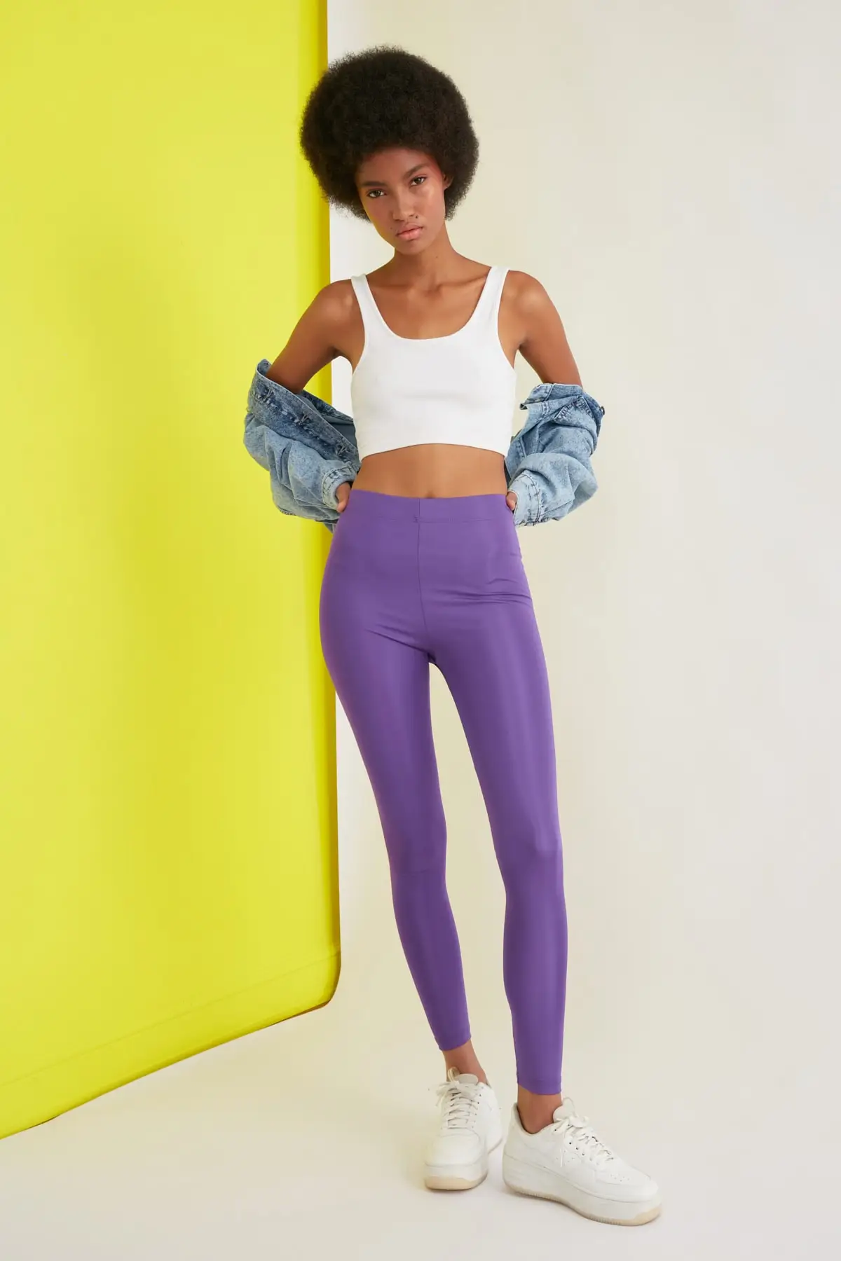 Trendyol Brown Bright Disco Knitted 
