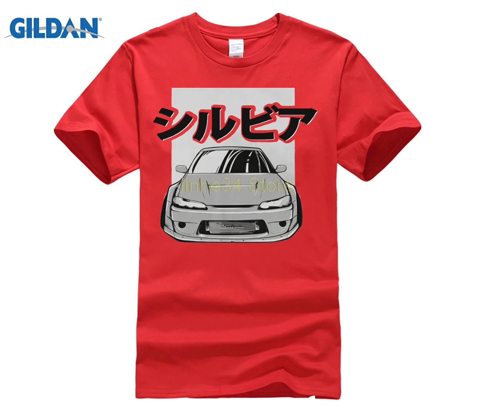 PHIKING 2020 New Cool Short Sleeve Hot Sale 100% cotton Men T Shirt Silvia S15 T-Shirt - Rocket Bunny S14 Skyline Gtr Tee | Мужская