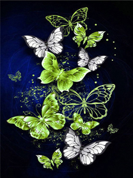 Painting By Numbers Butterfly Animals Modern Wall Art Canvas Painting Acrylic Paint By Numbers For Home Decor Frameless
