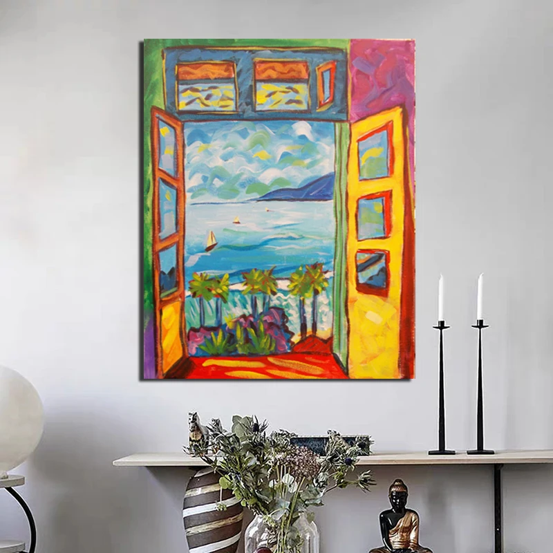 

Famous Painter Matisse Landscape Painting Wall Art Poster And Prints Canvas Painting Decorative Picture For Room Home Decoration