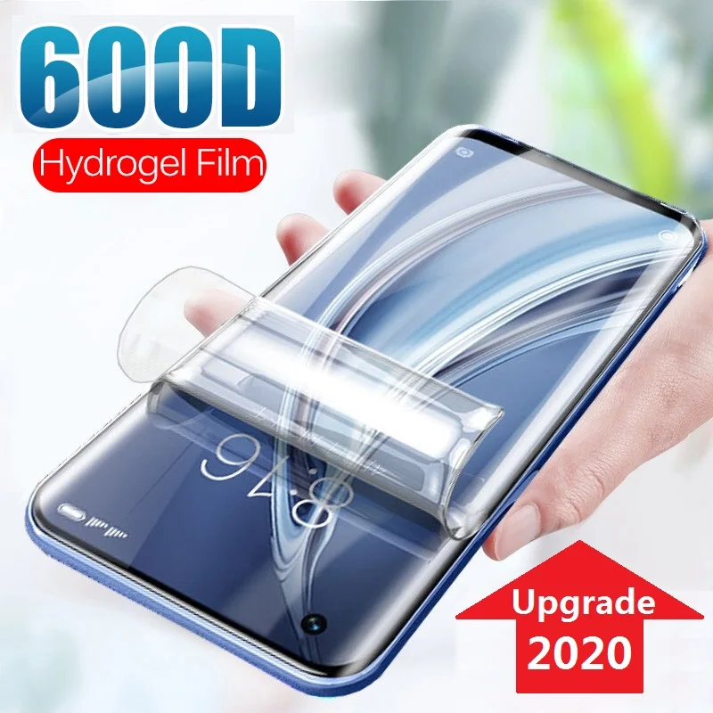 Protective Hydrogel Film for Xiaomi Mi 10 Pro Screen Protector Note Lite (Not Glass) Protection Foil | Мобильные телефоны и
