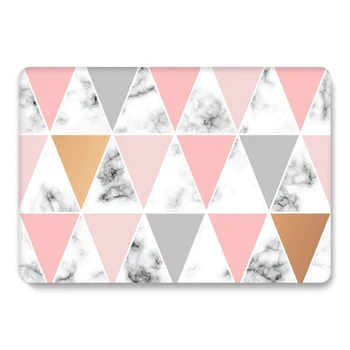 

Marble Case for Apple Macbook Air 13 inch Hard Glitter Matte Clear Laptop Shell Cover for Macbook Air 13 Case A1466 A1369 Funda