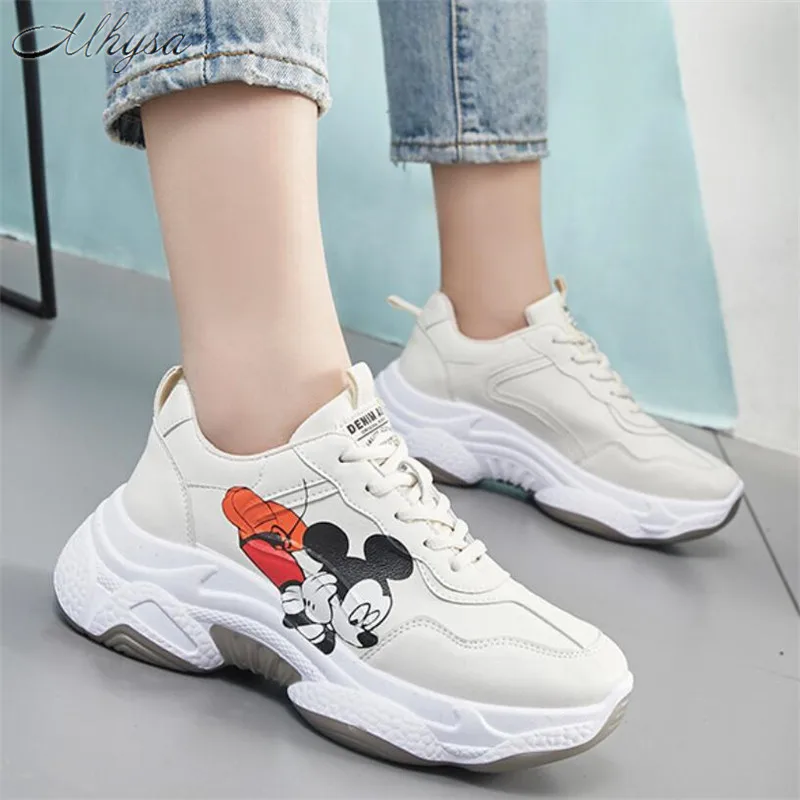 

Mhysa 2020 Women Shoes New Chunky Sneakers For Women Vulcanize Shoes Casual Fashion Dad Shoes Platform Sneakers zapatillas mujer