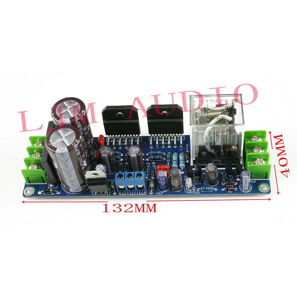 GAINCLONE GC LM3886TF наборы сделай сам/готовый двухканальный w/защита динамика