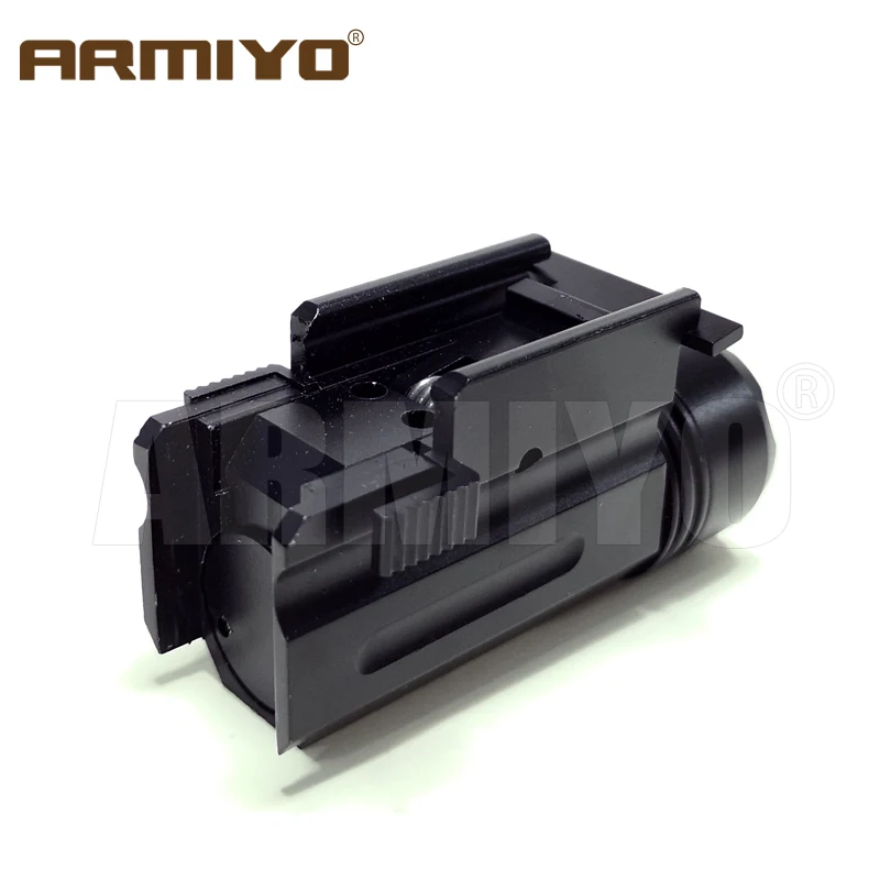 Armiyo 635-655nm пистолет вниз повесить красный точечный лазерный прицел Быстрый отсоединить 300 люмен пистолет-горелка свет пистолет светодиодный фонарик 3 режима низкий свет подсветка стробоскоп Fit 20 мм рельс