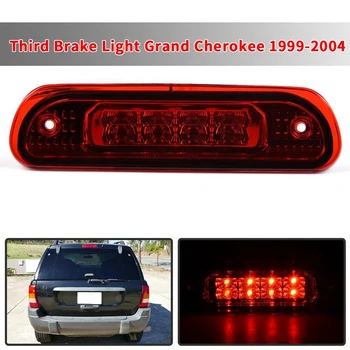 

Third Brake Light LED 3Rd Brake Light High Mount Stop Light For Jeep Grand Cherokee 1999-2004 Red Lens 55155140