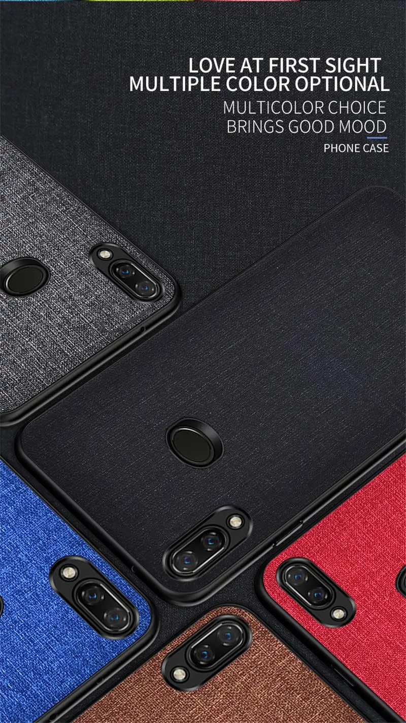 Для samsung Galaxy A10s SM-A107F/DS чехол тканевый силиконовый мягкий край противоударные Чехлы для телефона для samsung A10s чехлы