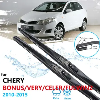 

Car Wiper Blade for Chery Very Celer Fulwin 2 Storm Bonus ZAZ MVM 315 2010~2015 Windscreen Windshield Wipers Car Accessories