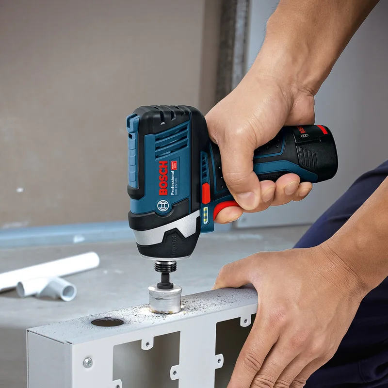 Bosch GDR 12 LI 12V (2x2 0 Ah батареи) Беспроводная электрическая отвертка ударный драйвер