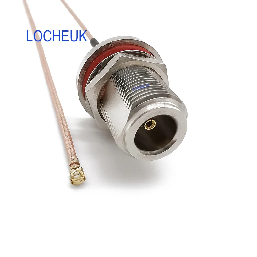 

N Type Female Bulkhead to IPX/U.FL Connector RF Coaxial Coax RG178 Pigtail Cable for PCI Wifi Card Wireless Router