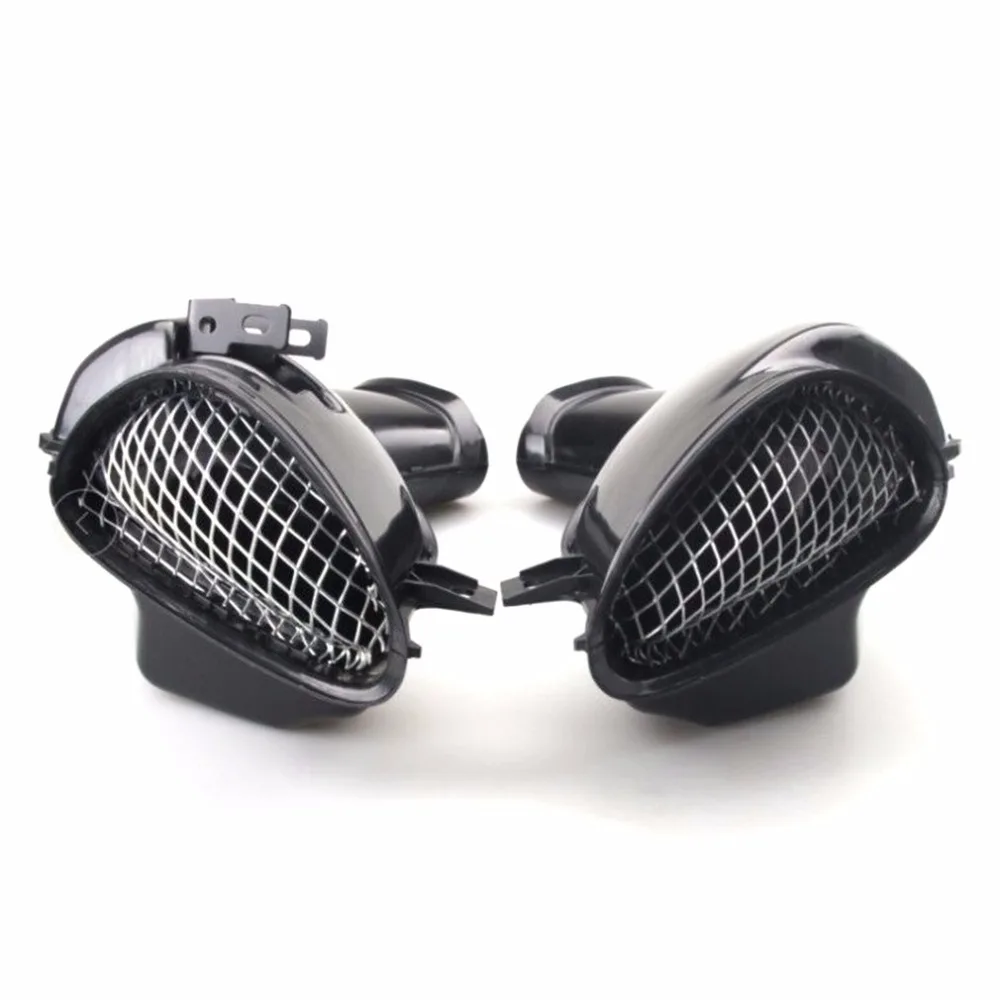 

1 Pair Motorcycle Ram Air Intake Tube Duct Pipe For Suzuki GSXR 600 750 1000 00-03 K1 ABS Plastic Motorbike Replacement