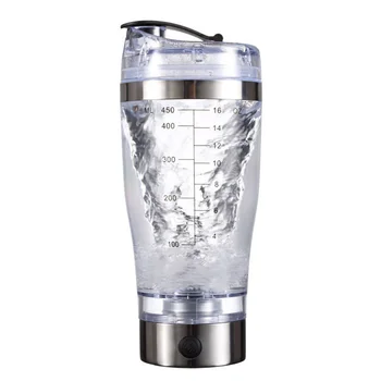 

450mL Electric Protein Shaker Bottle Automatic Portable Movement Mixer Milk Coffee Blender Water Bottle Vortex Tornado Mixer