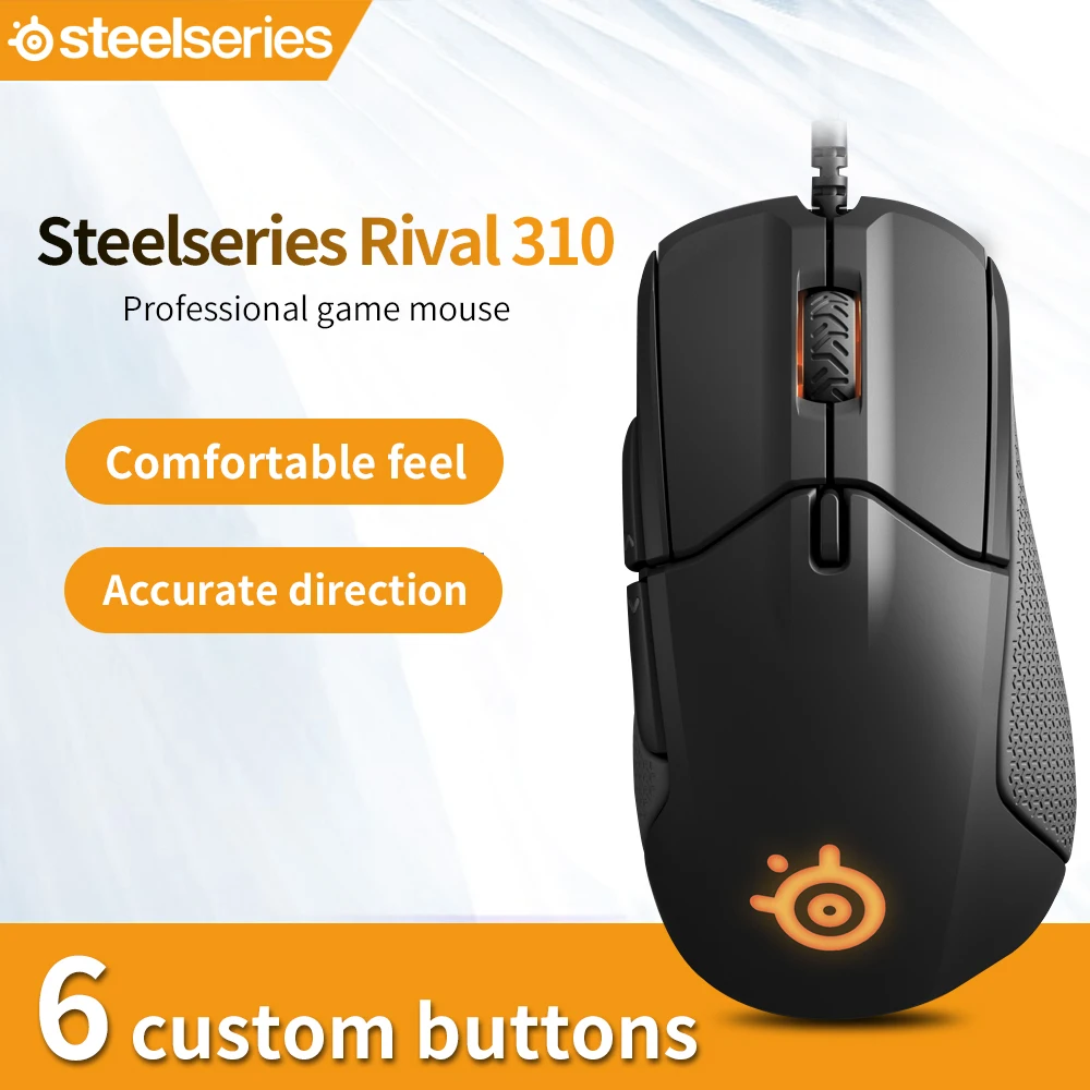 RGB FPS USB Optical Gaming Wired Mouse 