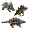 Figurines du parc du monde des dinosaures de Styracosaurus, Saichania stegosaure, modèle d'action, cadeau pour enfant garçon ► Photo 3/6