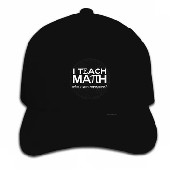 

Print Custom Baseball Cap Hip Hop I Teach Math ized Hat Peaked cap