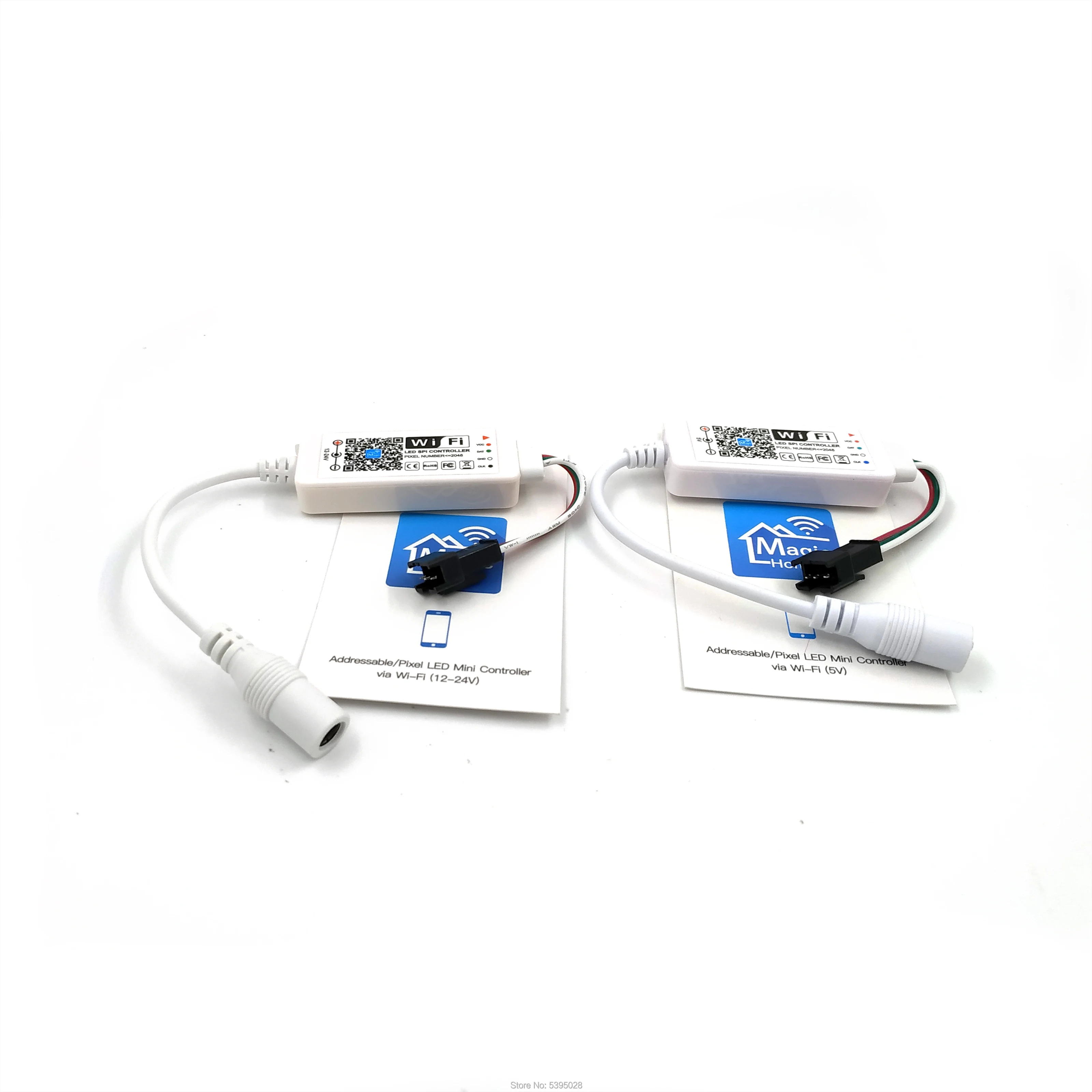 MagicHomeSPIwificontrollerwirelessMiniaddressableWS2812BGS1903SM16703WS2811SK6812RGBRGBW Светодиодная лента pixel lamp RGB dc5vdc12v