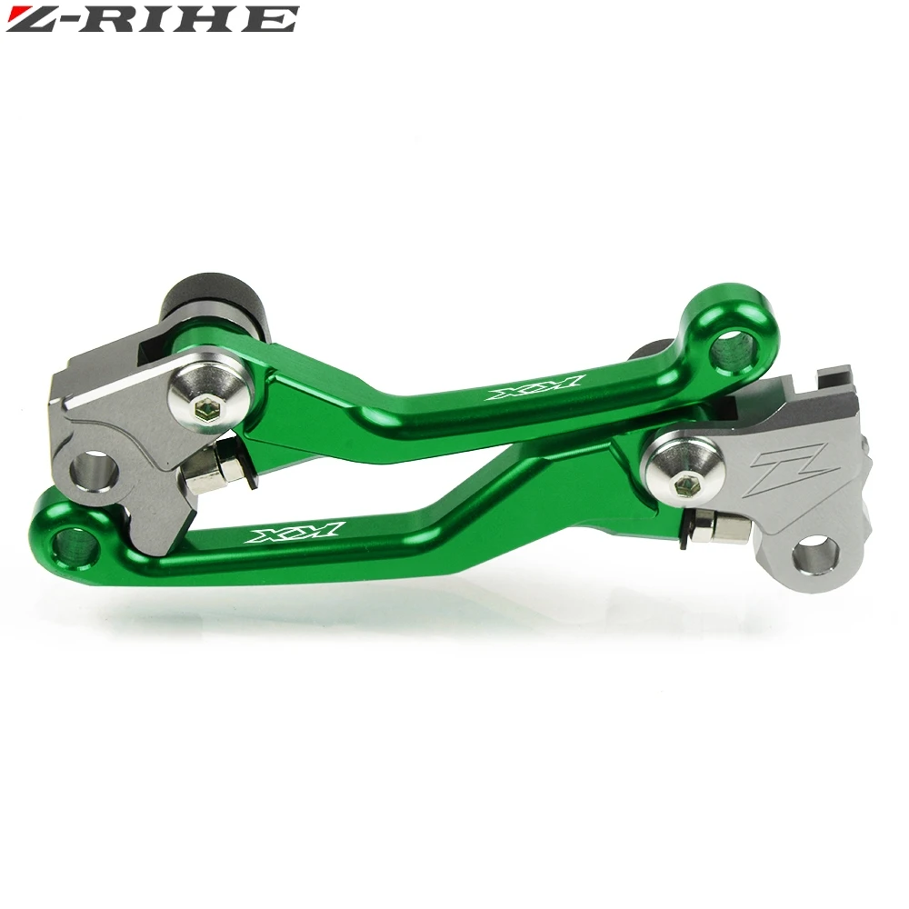 Мотоциклетный тормоз сцепления Сводные Рычаги Для Kawasaki KX65 KX85 KX125 KX250 KX250F KX450F Байк велосипед, способный преодолевать Броды для KX 65 85 125 250 250F 450F F
