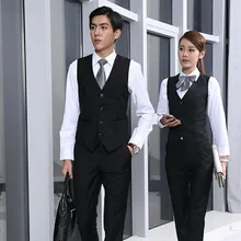 Стиль, руководство по шопингу, жилет официанта, униформа для мужчин и женщин, стиль знаменитостей, отель, рабочая одежда, облегающая одежда для бизнеса