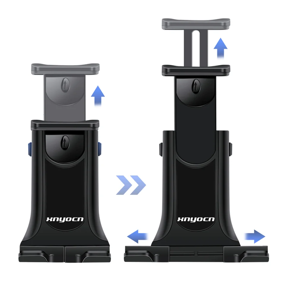 Bras Réglable Support Tablette Voiture Woleyi | Ventouse Puissante Et Bras Métal | Pivote 360° | Compatible 4 à 12.9 Pouces Fixation GPS Camion