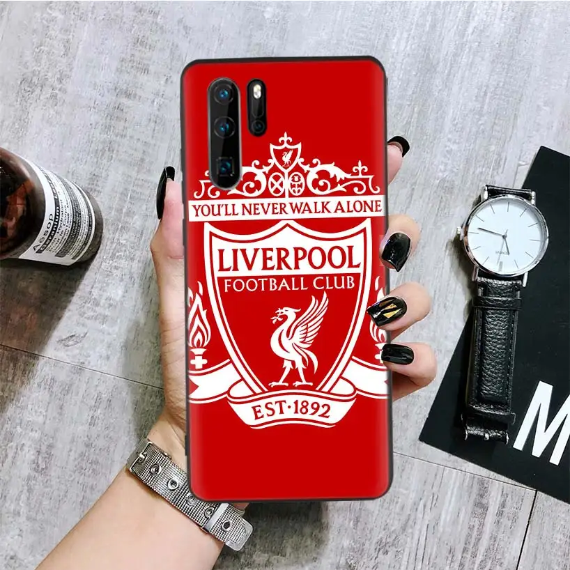 Liverpool Club Черный чехол для телефона huawei mate 30 20 10 P30 P20 P10 Pro Lite P Smart Z Роскошный чехол