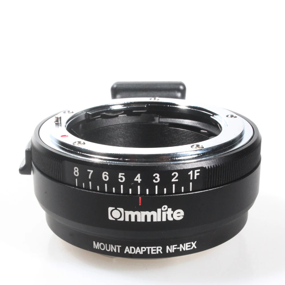 Commlite CM-NF-NEX ручная фокусировка Крепление объектива переходное кольцо для Nikon G, F, а я, S, D, чтобы использовать для sony NEX E крепление камеры