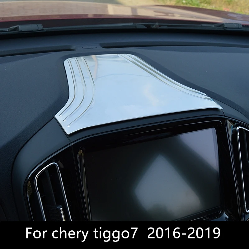 Декоративная панель из нержавеющей стали для приборной панели chery tiggo7 tiggo 7 2016 2019