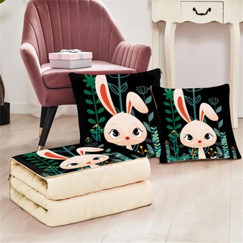 

B-LIFE Personalized Blanket Pillow with Pictures Customized Photo Text Logo for Couch Home Decor Personalize Gifts