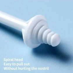 Nose Wax Sticks Applicators for Nasal Cleaning Removal Nasal Hair Cleaning Ear Applicator Sticks Facial Hair Remover Wax Sticks