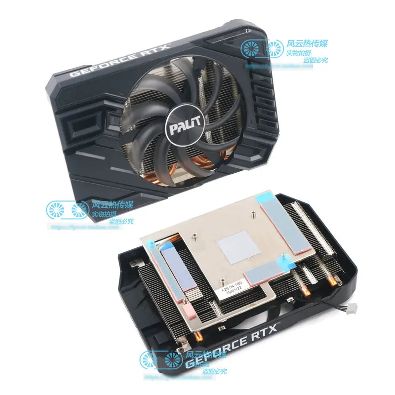 Новый оригинальный охлаждающий вентилятор для видеокарты PALIT RTX2060 STORMX OC 6 ГБ |