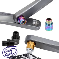 Rrskit Pedal Axle Extender 16mm/20mm Bicycle Steel Extension Bolts Spacers Suitable For Road Or Mountain