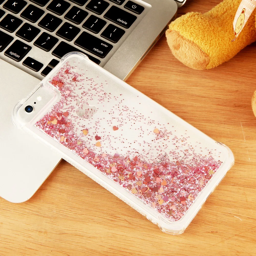 Glittering Diamonds TPU Shock-proof Case For iPhone 11 Pro Max 5 5S SE 6 6S 7 8 Plus For iPhone X XR XS Softness Cover