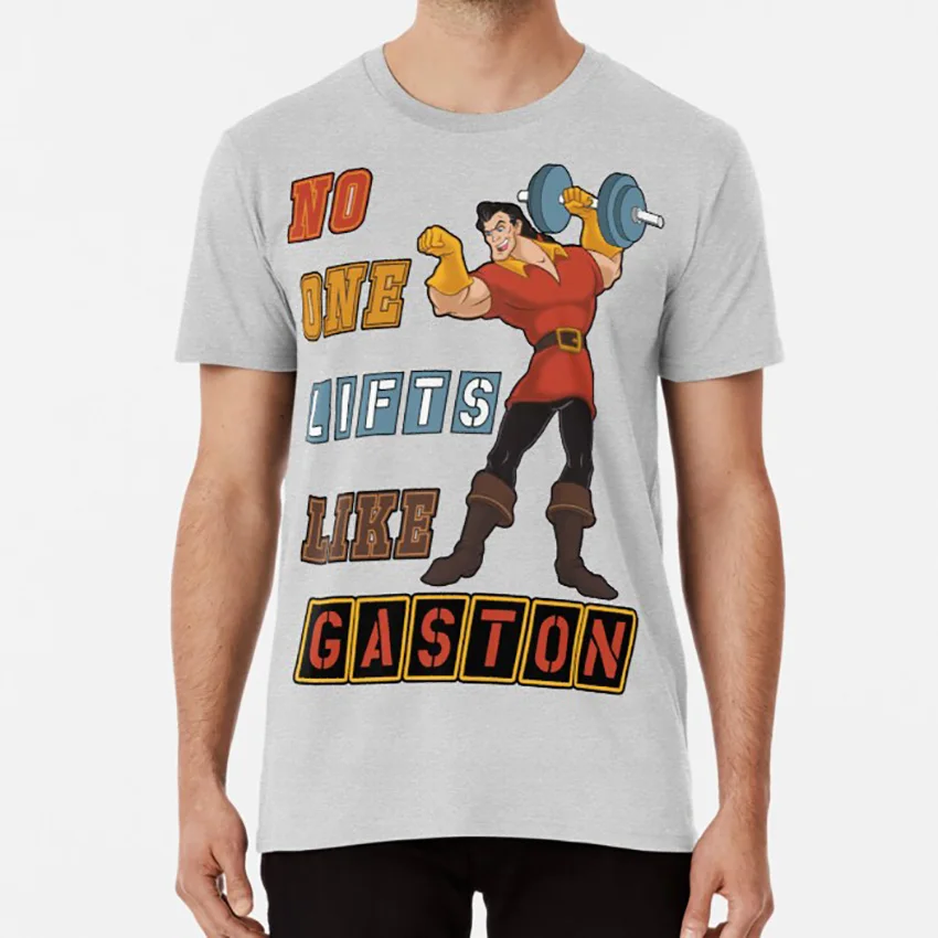 Gaston подъемники футболка спортзал подъем Бро веса свободные тренировка
