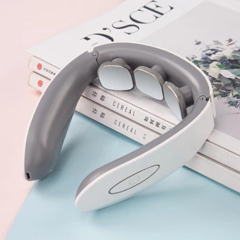 

Neck Massager Health Care Machine & Relaxation Electric Pulse Back Heating Pain Relief Tool Mini Massage Fashionable appearance