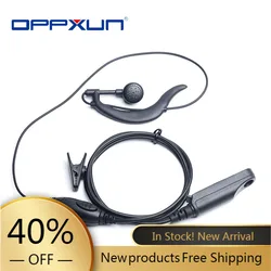 Baofeng Headset Headphone Earpiece G Shape with Mic PTT for UV9R BF9700 UV-9R Plus 9RPLUS BF-A58 56 Walkie Talkie Two Way Radio