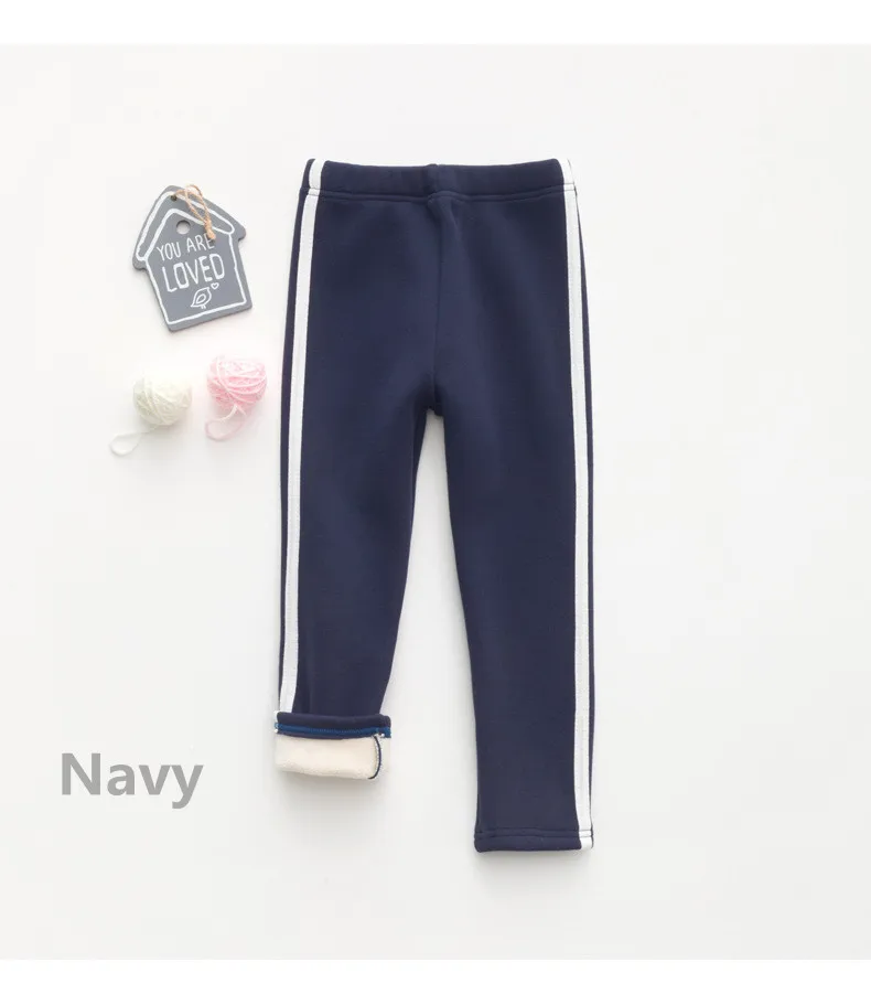 Baby Boys Girls Pants New Winter Kids Thicken Pants Children Kids Casual Warm Cashmere Velvet Trousers For Baby Leggings